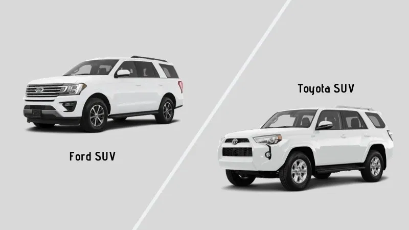 Vehicles of the same type look similar even if they are from different automobile companies